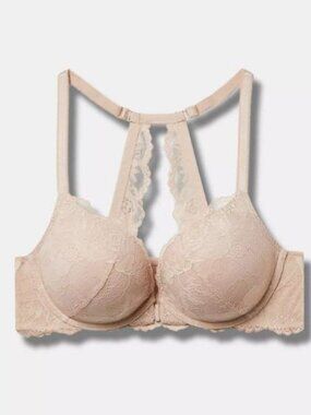 Torrid NWT Plunge Push-Up Front-Close Bra 42DD